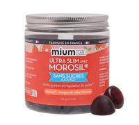 Mium Lab - Morosil Gummies - Formule concentrée Morosil® 400mg - Objectif minceur, brûle-graisse, gestion du poids - Extrait orange sanguine - Dosage optimisé - Complément alimentaire - 21 jours