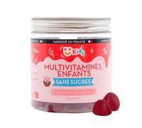 Mium Lab - Multivitamines Enfants, Croissance, Réduit la Fatigue Physique et Mentale - 10 (Vitamines B et C) et Minéraux (Sélénium et Zinc) - Cure 21 jours - Gummies Sans Sucres - Fabriqué en France