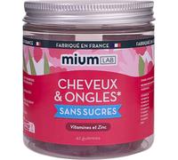 MiumLab Gummies Cheveux&Ongles 42 Pièces
