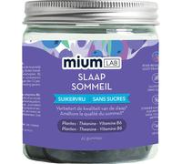 MiumLab Gummies Sommeil Sans Hormone Du Sommeil Sans Sucres 42 Pièces