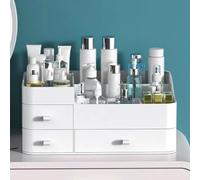 MIUOPUR Organisateur de maquillage pour coiffeuse, organiseur de bureau de grande capacité avec tiroirs pour cosmétiques, rouges à lèvres, bijoux, soins des ongles, soins de la peau, idéal pour la