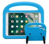 MiusiCase Étui Antichoc Coque pour iPad 2018 & 2017 9.7" / iPad Pro 9.7" / iPad Air 2 / iPad Air - Léger EVA Enfants Antichoc Protecteur avec Transport et Support pour iPad 9.7 inch.(Blue)