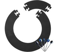 MIUUIPI Dart Catchring Surround, anneau de protection pour cible de fléchettes, anneau de récupération de fléchettes surrounding, cadre de 5 pièces, anneau de protection murale, pour cible de