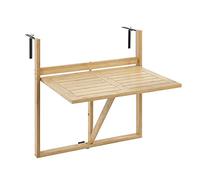 Table À Rambarde Murale pour Balcon Extérieur, Petit Bureau D'écriture Pliable, Tables De Terrasse, Support De Rangement, Tables D'appoint Portables pour L'extérieur, Table Manger pour Patio