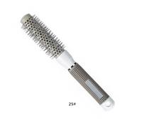 MIUYTRN 6 tailles outil de coiffure de Salon professionnel peigne en Nylon cylindre cheveux bouclés peigne roulant Tube en aluminium thermique peigne à cheveux rond cuicui(25mm)