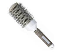 MIUYTRN 6 tailles outil de coiffure de Salon professionnel peigne en Nylon cylindre cheveux bouclés peigne roulant Tube en aluminium thermique peigne à cheveux rond cuicui(65mm)
