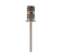 MIUYTRN Bande de ponçage des ongles, support de mandrin, Machine électrique de manucure et de pédicure, forets à ongles argentés, accessoires de pédicure, 3 pièces/lot cuicui