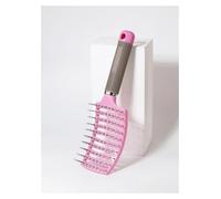 MIUYTRN Brosse de Massage élastique, peigne de Massage du cuir chevelu, séchage rapide, cheveux lisses, brosse de coiffure professionnelle, 1 pièce cuicui(NiLongDaWanS-Pink)