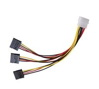 MIUYTRN Câble d'alimentation for Pilote Dur série IDE 2 à 4 Broches, séparateur en Y, Double rallonge de Disque Dur, connecteur Adaptateur cuicui(Style A)