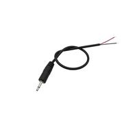 MIUYTRN Câble de connecteur Audio 2,5 mm Mono stéréo 2 pôles 3 pôles 4 pôles mâle Femelle Prise Jack rallonge 2/3/4 Broches Cordon de réparation DIY cuicui(2.5mm Male 2P)
