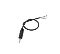 MIUYTRN Câble de connecteur Audio 2,5 mm Mono stéréo 2 pôles 3 pôles 4 pôles mâle Femelle Prise Jack rallonge 2/3/4 Broches Cordon de réparation DIY cuicui(2.5mm Male 3P)