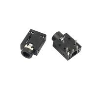 MIUYTRN Connecteur Audio stéréo Femelle 6 Broches 6P, 10 pièces, PJ353 PJ-353 PJ3053, 3,5 mm 1/8", Interface PCB, Prise Casque, Ouverture Normale, Fermeture cuicui(NO-Normal Open)