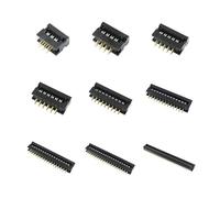 MIUYTRN Connecteur de Transition mâle à 8, 10, 12, 14, 16, 20, 26, 30, 34, 40, 44, 50 Broches, câble Plat de 1,0 mm, 2 mm, Pas de 2,0 mm cuicui(8P)