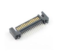 MIUYTRN Connecteur d'interface mâle à Angle Droit, 15 Broches, 15P, Simple rangée, Adaptateur de Port for Disque Dur, 90/180 degrés, 5 pièces cuicui(Mode A)