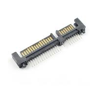 MIUYTRN Connecteur d'interface mâle Droit 7+15 22 Broches for Disque Dur 22P, 10 pièces cuicui