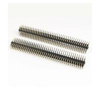 MIUYTRN Connecteur mâle à Angle Droit, plaqué Or, 2,54 mm, 3 x 40, 120 Broches, Trois rangées, 3 x 40, 120 Broches, 5 pièces cuicui(Right Angle)