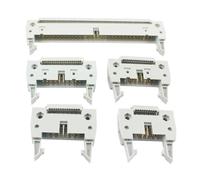 MIUYTRN Connecteur mâle DC2 Femelle, Pas de 2,54 mm, 10/14/16/20/26/30/34/40/50/64 Broches, câble Plat, Pas de 1,27 mm, 5 pièces cuicui(34P)