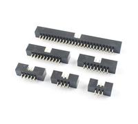 MIUYTRN Connecteur mâle DC3, 10 pièces, Pas de 2 mm, 2,0 mm, 6, 8, 10, 12, 14, 16, 18, 20, 24, 26, 30, 34, 40, 44, 50, 60 Broches, embase Droite cuicui(16P)