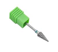 MIUYTRN Foret à cuticules en carbure 3/32, cône parfait, fraise for manucure, perceuses électriques, accessoires for ongles cuicui(10pcs)