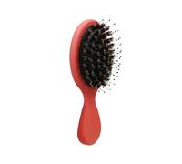 MIUYTRN Peigne à cheveux de poche Portable, brosse à cheveux for Salon de coiffure, shampoing, masseur, peigne en crin de cheval, outil de coiffure à la mode, santé cuicui(Crimson)