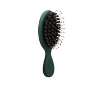 MIUYTRN Peigne à cheveux de poche Portable, brosse à cheveux for Salon de coiffure, shampoing, masseur, peigne en crin de cheval, outil de coiffure à la mode, santé cuicui(Dark green)