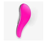 MIUYTRN Peigne à cheveux masseur de cuir chevelu brosse démêlante magique anti-vis antistatique outils de coiffure peigne à nœud de style professionnel cuicui(rouge)