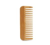 MIUYTRN Peigne à dents larges en bambou naturel 50LD, démêlant, antistatique, cheveux bouclés, for femmes et hommes cuicui