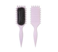 MIUYTRN Peigne de Massage du cuir chevelu à Airbag rose for femmes, peigne professionnel en plastique antistatique, multi-usages, à la mode cuicui(Purple)