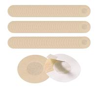 MIVAIUN 100 Paires(200 Pcs) Cache-Téton Jetable, Cache Tétons pour Femmes Auto-adhésif Invisibles Nipple Pads, Nipple Cover pour Filles Femmes, Confortable et Respirant, Rond, 6cm, Beige (100 Paires)