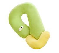 mivceklw Adorable Design Dog Neck Pillow, Soft Dog Body Pillow, Sturdy Dog Calming Pillow, Decorative Plush Dogs Pillows 48 x 29 x 10 cm pour animaux de compagnie, présent, maison, intérieur,
