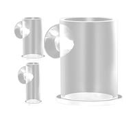 mivceklw Aquarium Fish Feeder, Automatic Food Dispenser, Adjustable Tube Mechanism, Easy to Use, Innovative Pecking for Both Freshwater and Saltwater Aquariums, 2.76x0.98x0.98 inches