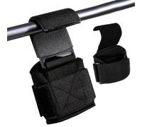 mivceklw Bandages de Poignet d'Haltérophilie pour Hommes, Agrippe Crochet pour Force Athlétique, 2 Pièces avec Crochets Anti-Dérapant pour la Salle de Sport, l'Entraînement Physique, à Domicile, le