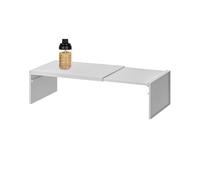 mivceklw Cabinet Shelf Expandable, Stackable Kitchen Shelf, Space Saving Pantry Shelves, Expandable Storage Rack with Heavy Duty Yet Lightweight Design for Efficient Organization