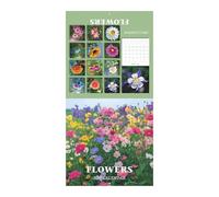 mivceklw Calendrier Mural Nature 2026 - Calendrier de Planification Suspendu à Thème | Fournitures de Planification d'Emploi du Temps 12 Mois pour les Artistes les Étudiants Amoureux de la Nature