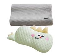 mivceklw Cat Pillow, Small Dog Calming Pillow, Cooling Headrest Bolster, Machine Washable Joint Reliefs Aid for Puppy Relaxation and Sleeping Comfort, 10.63x6.69x2.36 inches