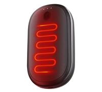 mivceklw Chauffe-Mains Électrique,Boule Chauffante Séparation Magnétique - Appareil Chauffant Électrique pour Randonnée Ski Surf Pêche sur Glace Camping Étude Travail