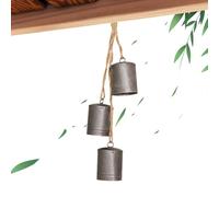 mivceklw Cloches De Noël Campagnardes | Décoration Vintage pour Sapin De Noël | Fournitures De Fête pour Chambre Salon Extérieur Écoles Églises Bureaux Boutiques | Décoration De Restaurant Et