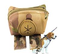 mivceklw Dog Poop Bag Holder, Portable Waste Handbag Dispenser Storage Pouch, Pet Outing Supplies, Poop Garbage for Dog Walking, Travel, Car, Outdoor, Hiking, 1 Piece