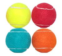 mivceklw Dog Toy Ball, The Dog's Balls, Chew Toys Pet Ball, Dog Chew Toy Balls, Squeaky Dog Ball, Squeaky Dog Ball (6.4cm/2.52 Inches/5cm/1.97 inches) for Aggressive Chewers, Multicolor