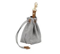 mivceklw Dog Treat Pouch, Training Treat Bag, Puppy Food Holder, Pet Train Pouch with Secure Drawstring Closure for a Smooth and Enjoyable Experience, 7.09x2.76x2.76 inches