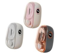 mivceklw Electric Nail Trimmer, Automatic Nail Cutter, Rechargeable Manicure Tool, Built in Led Light 3 Speed Quiet Motor Ideal for Seniors and Babies, 3.35x2.6x1.26 Inches