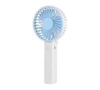 mivceklw Hand-Held Fan, Usb Rechargeable Fans, Portable Foldable Fans for Travel, Small Personal Face Fan, Three Wind Speed for Outdoor, Beach, Walking, Camping, and Hot Weather Use, 1 Piece
