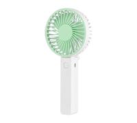 mivceklw Hand-Held Fan, Usb Rechargeable Fans, Portable Foldable Fans for Travel, Small Personal Face Fan, Three Wind Speed for Outdoor, Beach, Walking, Camping, and Hot Weather Use, 1 Piece