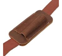 mivceklw Leather Knives Scabbard, Belt Carry Sheath, Horizontal Knives Holder, Vintage Sheath with Secure and Reliable Fit for Men on Special Occasions, 4.65x2.24 inches