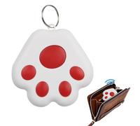 mivceklw Localisateur de clés - Mini GPS pour et Chiens en Forme de Griffe de Chat - Localisateur de clés sans Fil en Temps réel, capteur d'alarme Portable pour Animaux de Compagnie,