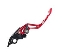 mivceklw Motorcycle Brake Lever - Adjustable Clutch Handle for Rider Comfort Smooth Control | Aluminum with Alloy Pivot Arm Design, Anti Slip Grip, Easy Install for Street Dirt Bike Touring Adventure