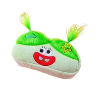 mivceklw Pencil Case, Large Capacity Pencil Case, Cute Cartoon Pencil Case, Creative Pencil Case, Long Hair Doll Pencil Case, Aesthetic Pencil Case for Students, School, Kids (Purple, Green)