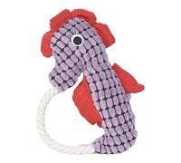 mivceklw Plush Dog Toy, Squeaky Dog Chewer, Sea Animal Plush with Interactive, and Sturdy Cotton Material for Aggressive Chewers Or Engaging Playtime, 7.48x9.84 inches