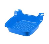 mivceklw Pool Foot Bath Tray, Swimming Portable Anti Slip Foot Soaking Tub, Rinse Tray for Shower, Beach, Deck, Backyard, Feet Cleaner for Adults & Elderly 16.14x15.94x5.12in
