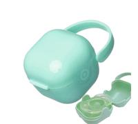 mivceklw Portable Pacifier Case, Pacifier Storage Box for Travel, Outdoor Pacifier Holder Container, Compact and Convenient Nipple Case for on-The-, Case, Vert, riferimento Alla descrizione, Se